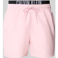 Calvin Klein Underwear Badehose mit elastischem Bund in Hellrosa, Größe L von Calvin Klein Underwear
