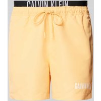 Calvin Klein Underwear Badehose mit elastischem Bund in Orange, Größe L von Calvin Klein Underwear