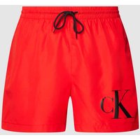 Calvin Klein Underwear Badehose und Strandtuch im Set in Rot, Größe M von Calvin Klein Underwear