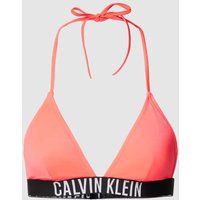 Calvin Klein Underwear Bikini-Oberteil mit Label-Bund Modell 'Intense Power' in Rot, Größe L von Calvin Klein Underwear