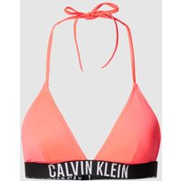 Calvin Klein Underwear Bikini-Oberteil mit Label-Bund Modell 'Intense Power' in Rot, Größe M von Calvin Klein Underwear