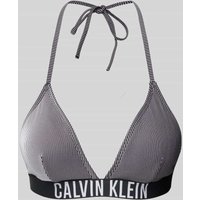 Calvin Klein Underwear Bikini-Oberteil mit elastischem Label-Bund in Black, Größe XL von Calvin Klein Underwear