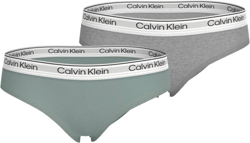 Calvin Klein Underwear Bikinislip 2PK BIKINI (Packung, 2er-Pack) für Kinder bis 16 Jahre mit Logo-Elastikbund von Calvin Klein Underwear