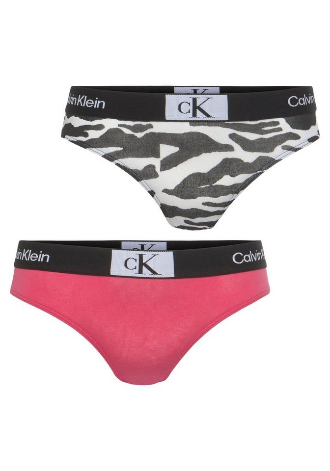 Calvin Klein Underwear Bikinislip 2PK BIKINI (Packung, 2er-Pack) mit Logo-Elastikbund von Calvin Klein Underwear