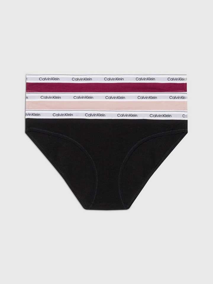 Calvin Klein Underwear Bikinislip 3 PACK BIKINI (LOW-RISE) (Packung, 3-St., 3er-Pack) mit Logobund von Calvin Klein Underwear