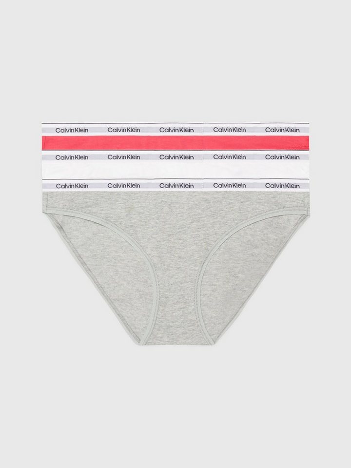 Calvin Klein Underwear Bikinislip 3 PACK BIKINI (LOW-RISE) (Packung, 3-St., 3er-Pack) mit Logobund von Calvin Klein Underwear