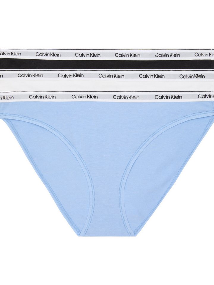 Calvin Klein Underwear Bikinislip 3 PACK BIKINI (LOW-RISE) (Packung, 3-St., 3er-Pack) mit Logobund von Calvin Klein Underwear