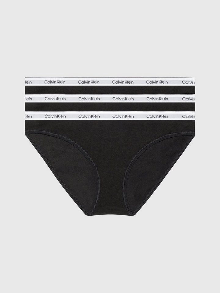 Calvin Klein Underwear Bikinislip 3 PACK BIKINI (LOW-RISE) (Packung, 3-St., 3er-Pack) mit Logobund von Calvin Klein Underwear