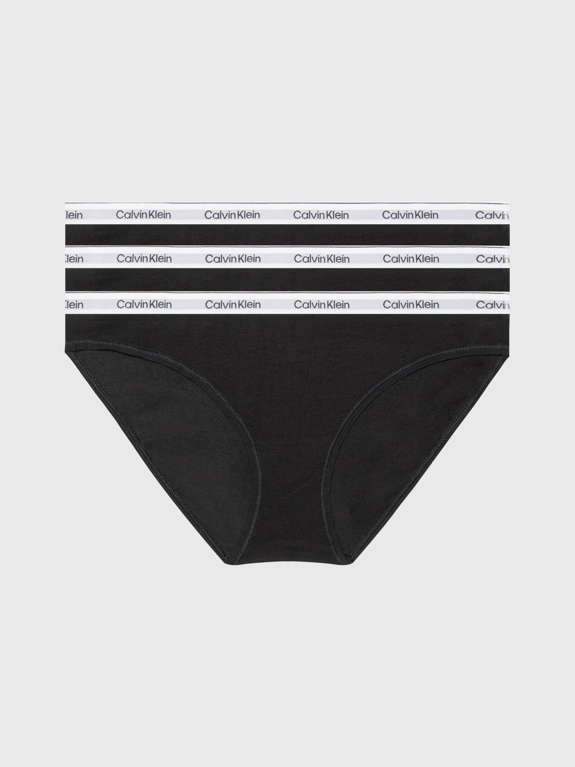 Calvin Klein Underwear Bikinislip "3 PACK BIKINI (LOW-RISE)", (3 St.), Low Rise mit Logobund von Calvin Klein Underwear