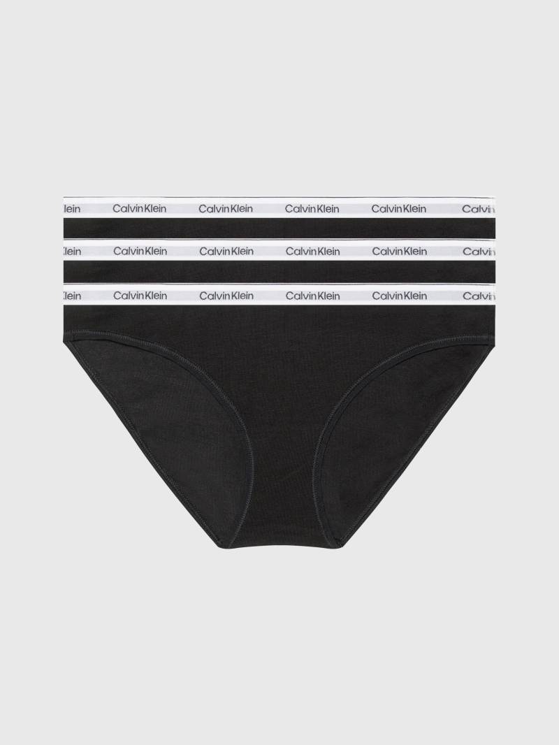 Calvin Klein Underwear Bikinislip "3 PACK BIKINI (LOW-RISE)" 3 Stk. tlg., Low Rise mit Logobund von Calvin Klein Underwear