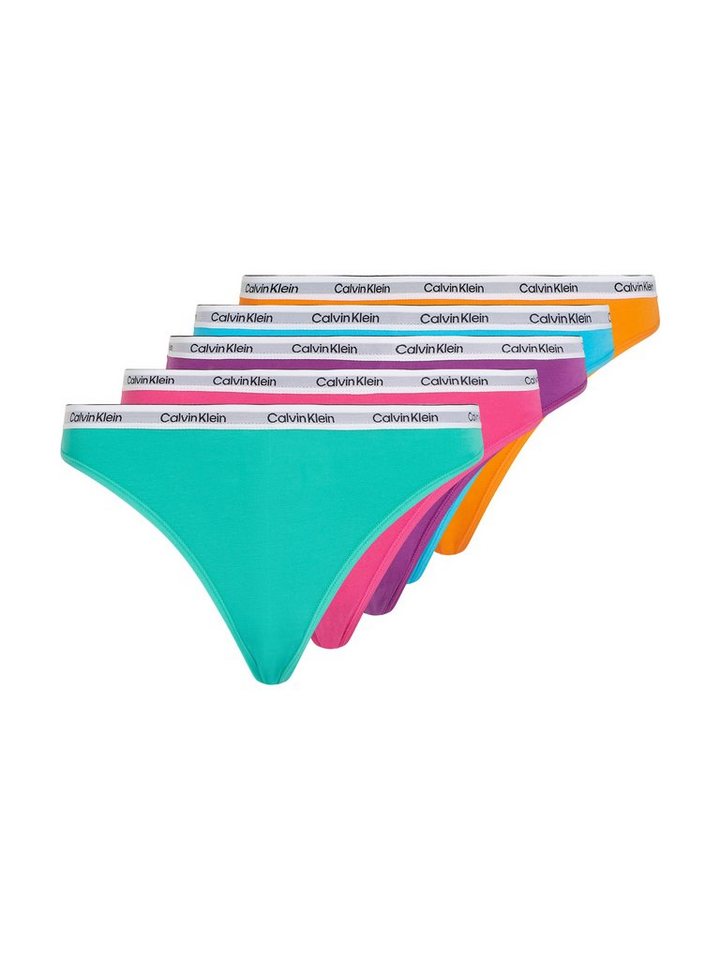 Calvin Klein Underwear Bikinislip 5 PACK BIKINI (LOW-RISE) (Packung, 5-St., 5er-Pack) mit Logobund von Calvin Klein Underwear