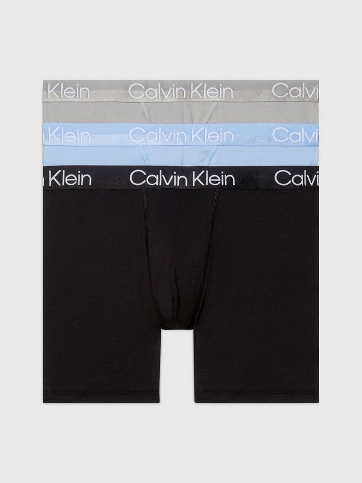 Calvin Klein Underwear Boxer (Packung, 3-St) mit Logoschriftzug auf dem Bund von Calvin Klein Underwear