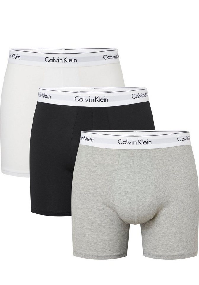 Calvin Klein Underwear Boxer (Packung, 3-St., 3er-Pack) mit Logoschriftzug am Wäschebund von Calvin Klein Underwear