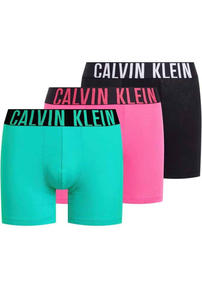 Calvin Klein Underwear Boxer BOXER BRIEF 3PK (Packung, 3-St., 3er) mit Logo-Stretchbund von Calvin Klein Underwear