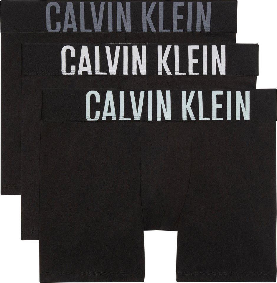 Calvin Klein Underwear Boxer BOXER BRIEF 3PK (Packung, 3-St., 3er) mit Logo-Stretchbund von Calvin Klein Underwear