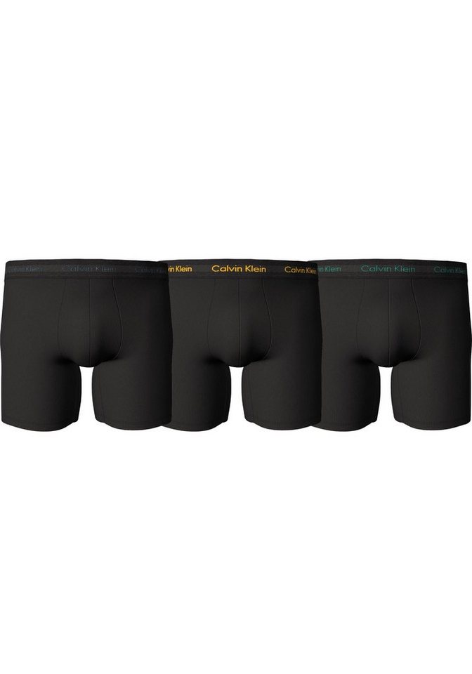 Calvin Klein Underwear Boxer BOXER BRIEF 3PK (Packung, 3-St., 3er-Pack) mit Calvin Klein Logo-Elastikbund von Calvin Klein Underwear