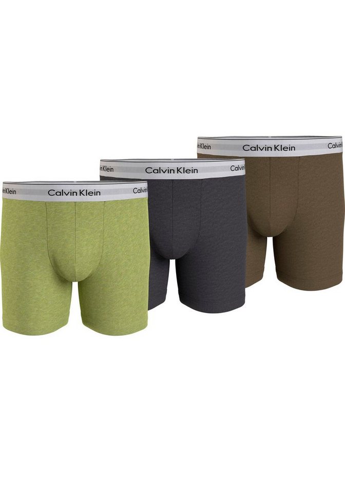 Calvin Klein Underwear Boxershorts BOXER BRIEF 3PK (Packung, 3-St., 3er-Pack) mit längerem Bein von Calvin Klein Underwear