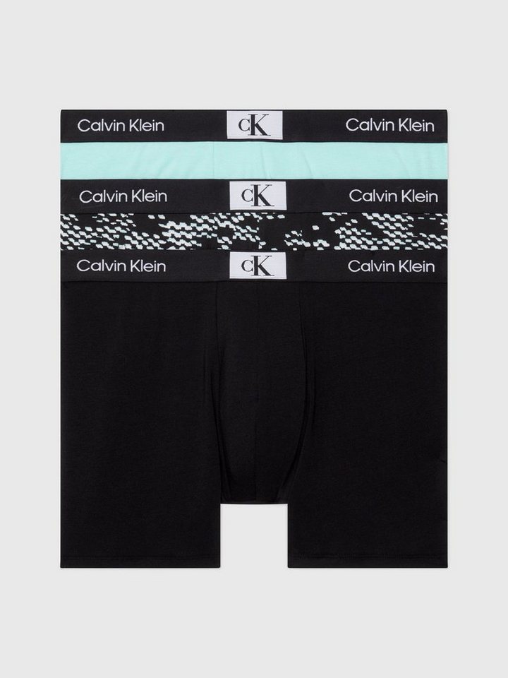 Calvin Klein Underwear Boxershorts BOXER BRIEF 3PK (Packung, 3-St., 3er-Pack) mit Logo-Elastikbund von Calvin Klein Underwear