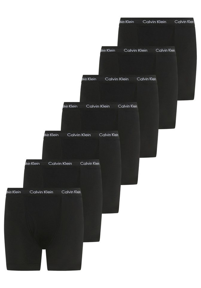 Calvin Klein Underwear Boxer Boxer Brief 7PK (Packung, 7-St., 7er-Pack) mittlehoher Bund, langes Bein von Calvin Klein Underwear