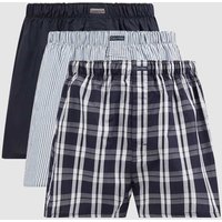 Calvin Klein Underwear Boxershorts aus Baumwollmischung im 3er-Pack in Dunkelblau, Größe XL von Calvin Klein Underwear