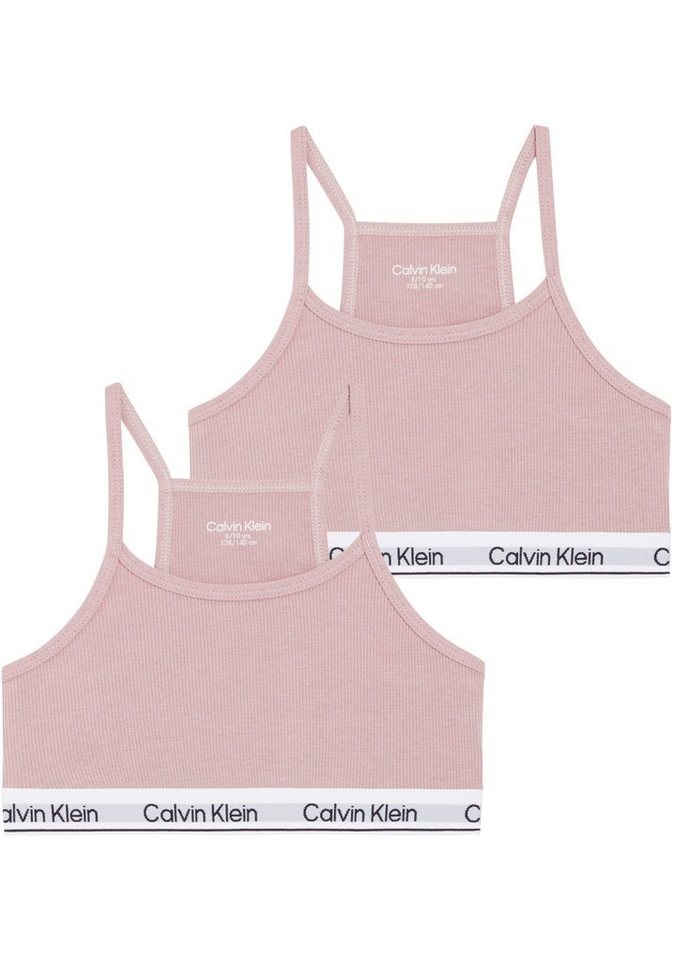 Calvin Klein Underwear Bralette 2PK RACERBACK BRALETTE (Packung, 2-tlg., 2er) Kinder bis 16 Jahren von Calvin Klein Underwear