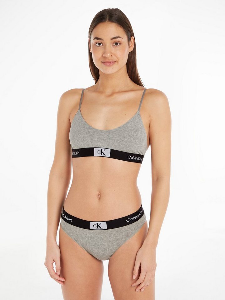 Calvin Klein Underwear Bralette-BH UNLINED BRALETTE mit klassischem CK-Logobund von Calvin Klein Underwear