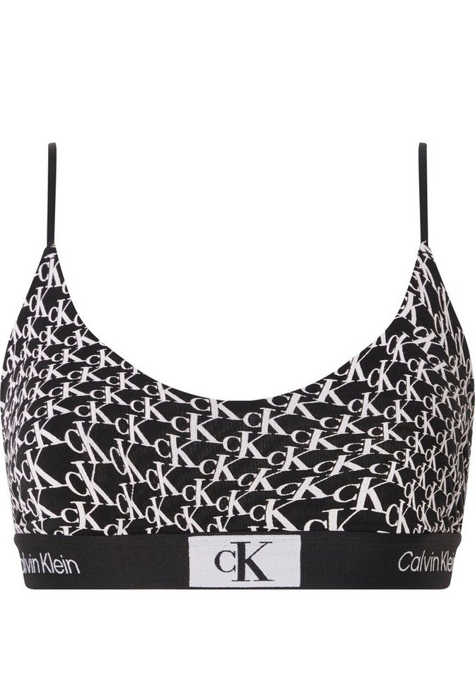 Calvin Klein Underwear Bralette-BH UNLINED BRALETTE mit klassischem CK-Logobund von Calvin Klein Underwear