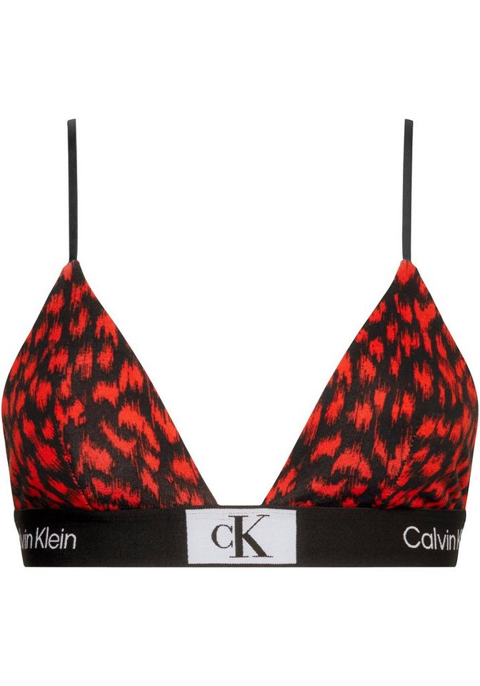 Calvin Klein Underwear Triangel-BH UNLINED TRIANGLE mit Logoschriftzügen auf dem Unterband von Calvin Klein Underwear