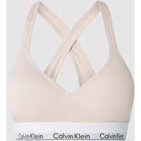 Calvin Klein Underwear Bralette mit Logo-Bund in Rosa, Größe XS von Calvin Klein Underwear