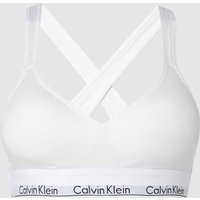 Calvin Klein Underwear Bralette mit Logo-Bund in Weiss, Größe S von Calvin Klein Underwear