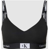 Calvin Klein Underwear Bralette mit elastischem Logo-Bund in Black, Größe M von Calvin Klein Underwear