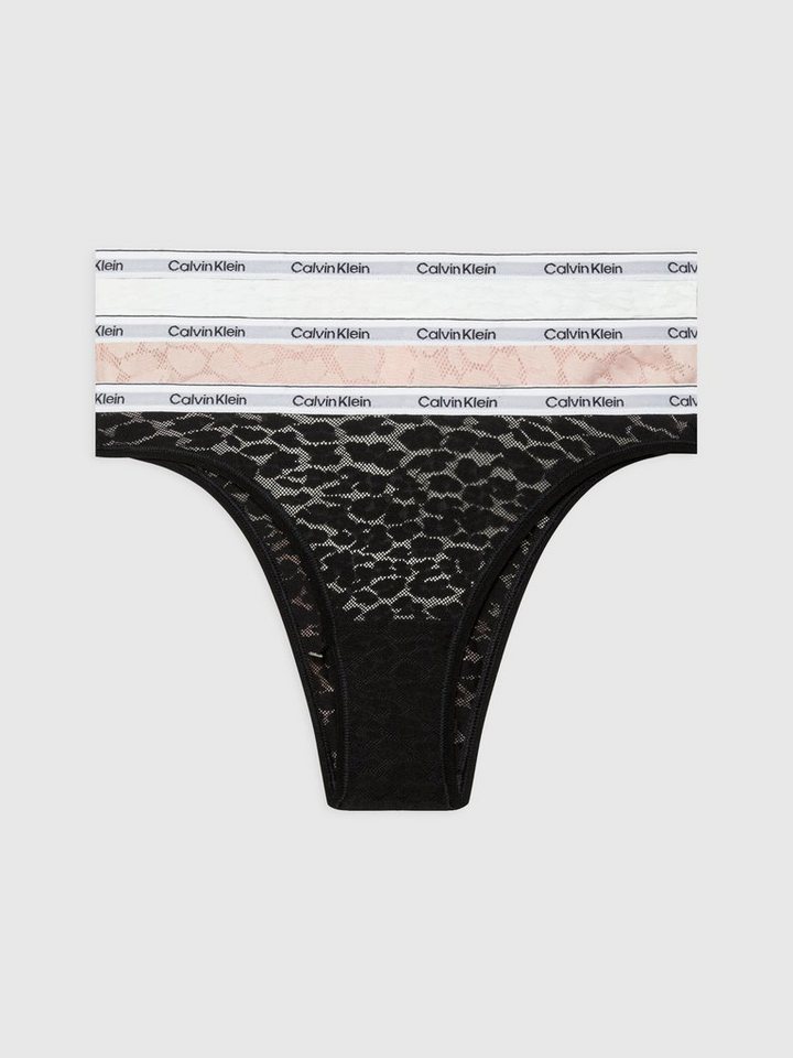 Calvin Klein Underwear Brasilslip 3 PACK BRAZILIAN (LOW-RISE) (Packung, 3-St., 3er-Pack) mit Logobund von Calvin Klein Underwear