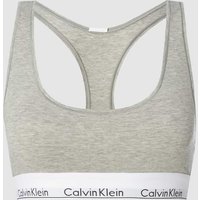 Calvin Klein Underwear Bustier mit Logo-Bund in Hellgrau Melange, Größe M von Calvin Klein Underwear