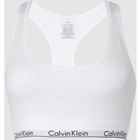 Calvin Klein Underwear Bustier mit Logo-Bund in Weiss, Größe L von Calvin Klein Underwear