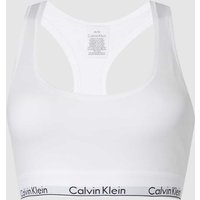 Calvin Klein Underwear Bustier mit Logo-Bund in Weiss, Größe M von Calvin Klein Underwear