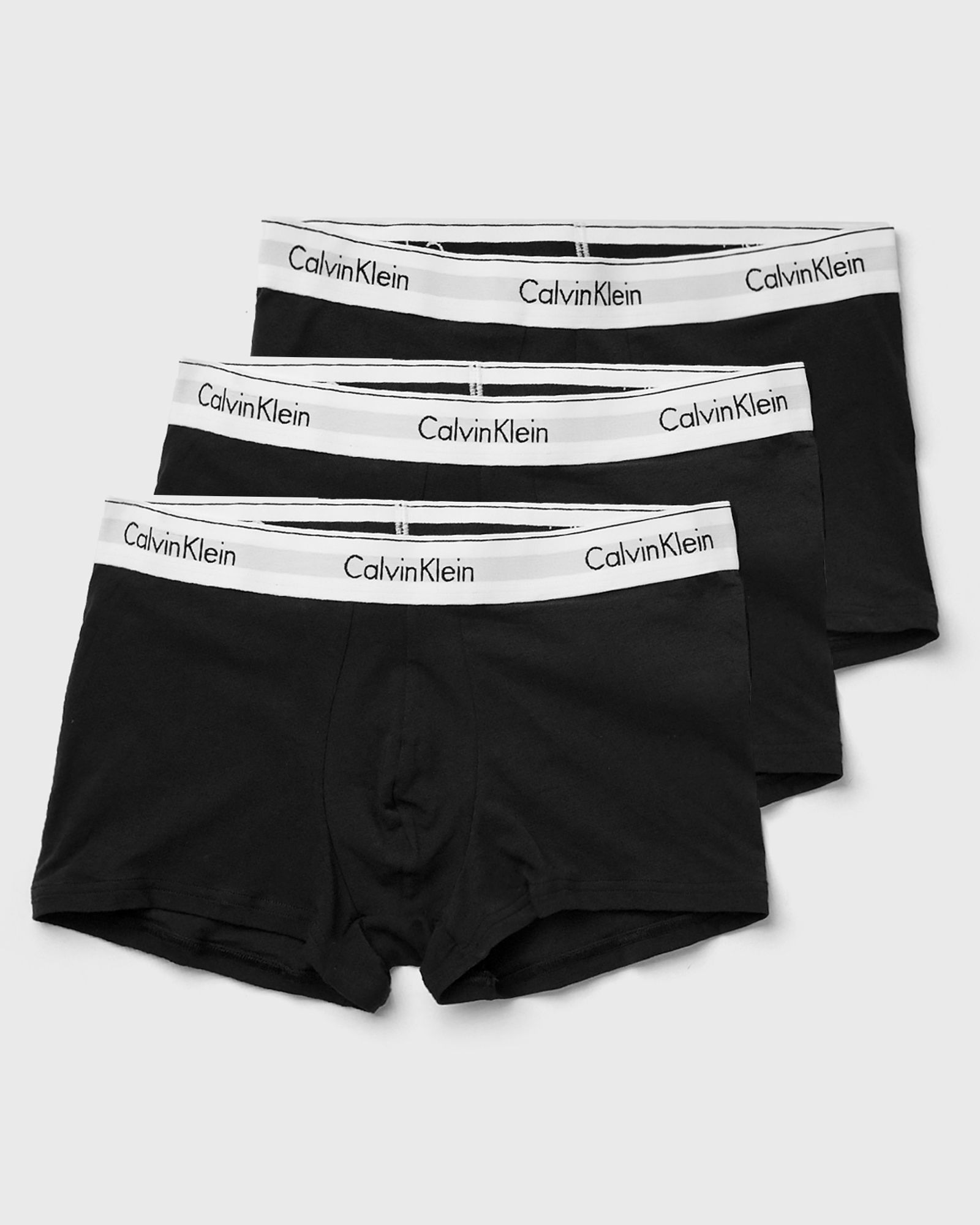 Calvin Klein Underwear COTTON STRETCH TRUNK 3-PACK men Boxers & Briefs black in Größe:M von Calvin Klein Underwear