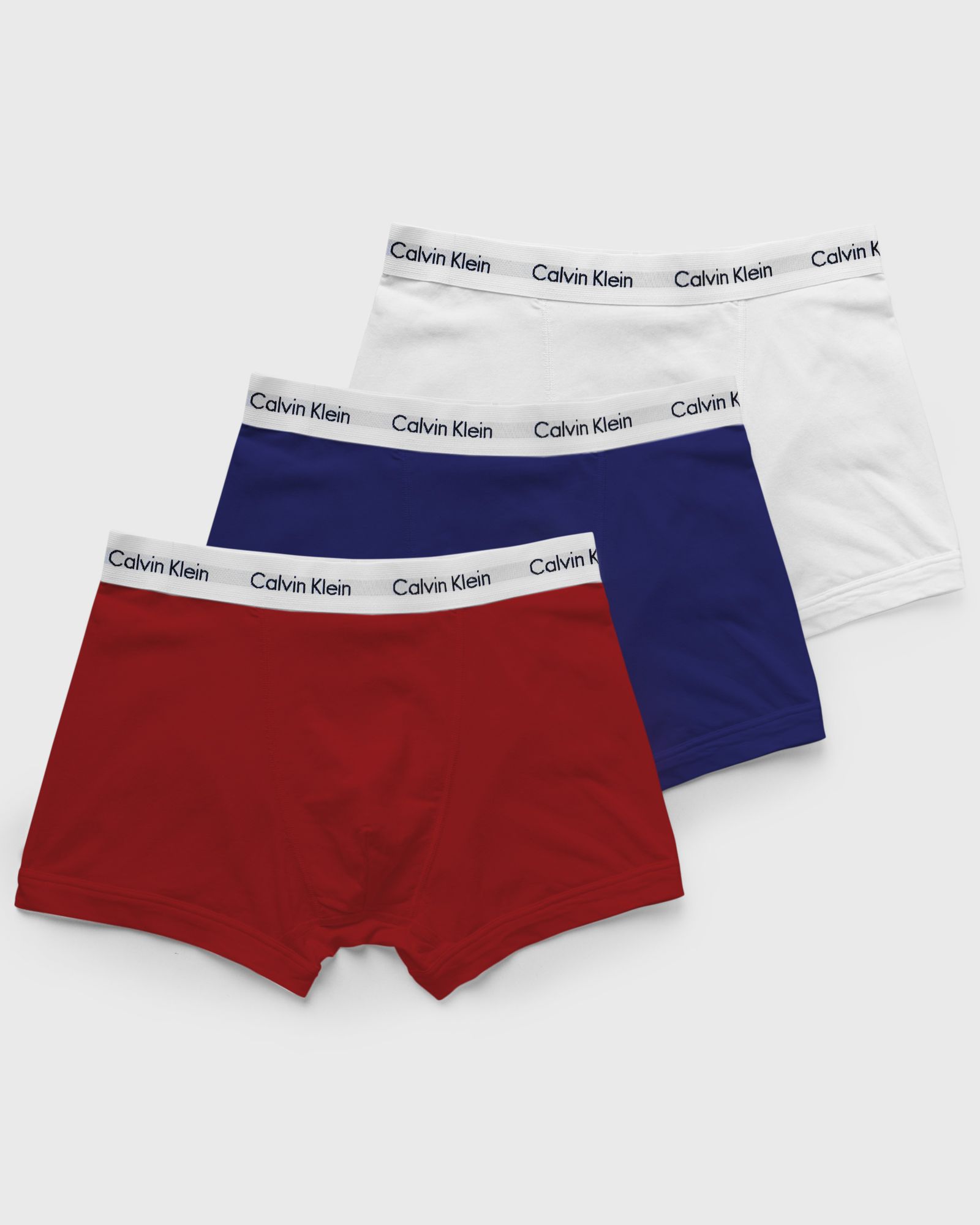 Calvin Klein Underwear COTTON STRETCH TRUNK 3-PACK men Boxers & Briefs multi in Größe:S von Calvin Klein Underwear