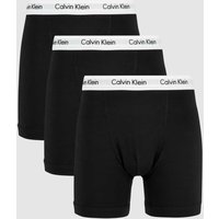 Calvin Klein Underwear Classic Fit Retro Pants im 3er-Pack - langes Bein in Black, Größe M von Calvin Klein Underwear