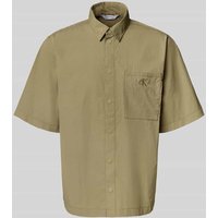 Calvin Klein Underwear Freizeithemd mit Knopfleiste in Khaki, Größe XL von Calvin Klein Underwear