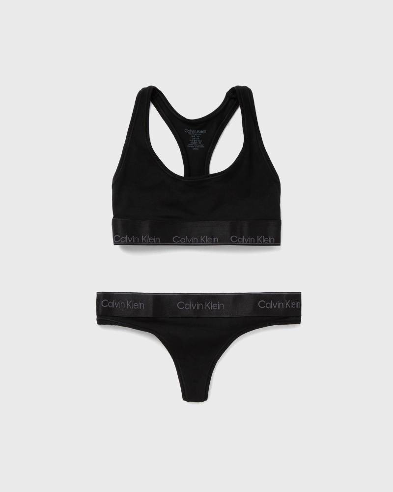 Calvin Klein Underwear GIFT SET women (Sports-) Bras|Panties black in Größe:XS von Calvin Klein Underwear