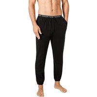Calvin Klein Underwear Herren Schlafanzüge Schwarz Baumwolle unifarben von Calvin Klein Underwear