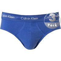 Calvin Klein Underwear Herren Slips blau Baumwolle unifarben von Calvin Klein Underwear