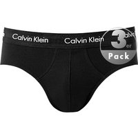Calvin Klein Underwear Herren Slips schwarz Baumwolle unifarben von Calvin Klein Underwear