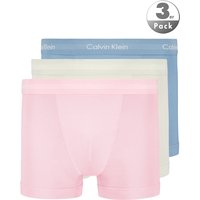 Calvin Klein Underwear Herren Trunks blau Baumwolle unifarben Calvin Klein Underwear Herren Trunks blau Baumwolle unifarben von Calvin Klein Underwear