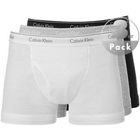 Calvin Klein Underwear Herren Trunks grau Baumwolle unifarben von Calvin Klein Underwear