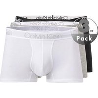 Calvin Klein Underwear Herren Trunks grau Baumwolle unifarben von Calvin Klein Underwear