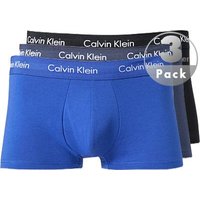 Calvin Klein Underwear Herren Trunks schwarz Baumwolle unifarben von Calvin Klein Underwear