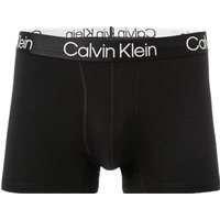 Calvin Klein Underwear Herren Trunks schwarz Baumwolle unifarben von Calvin Klein Underwear