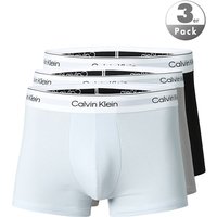 Calvin Klein Underwear Herren Trunks grau Baumwolle unifarben Calvin Klein Underwear Herren Trunks grau Baumwolle unifarben von Calvin Klein Underwear