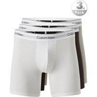 Calvin Klein Underwear Herren Trunks grau Baumwolle unifarben Calvin Klein Underwear Herren Trunks grau Baumwolle unifarben von Calvin Klein Underwear